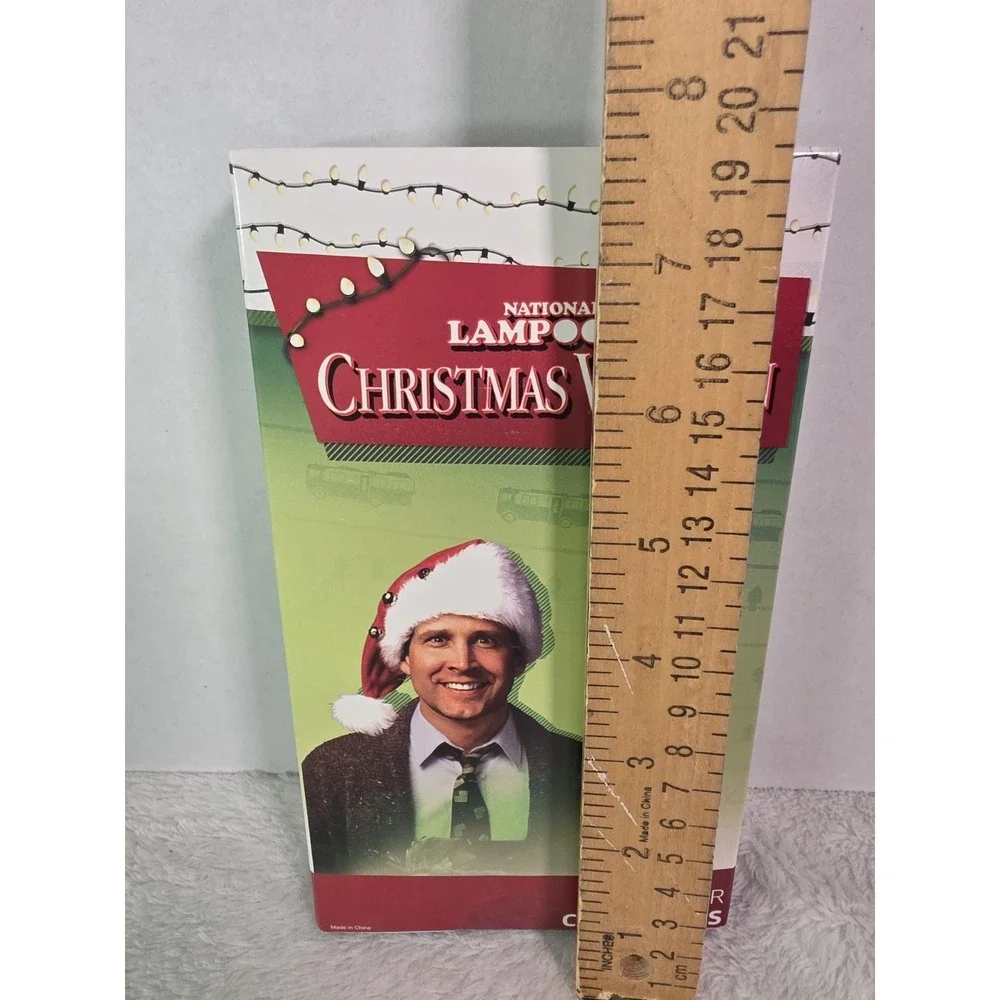 National Lampoons Christmas Vacation Crew Socks Socks 9-11 VHS Novelty Tray New!